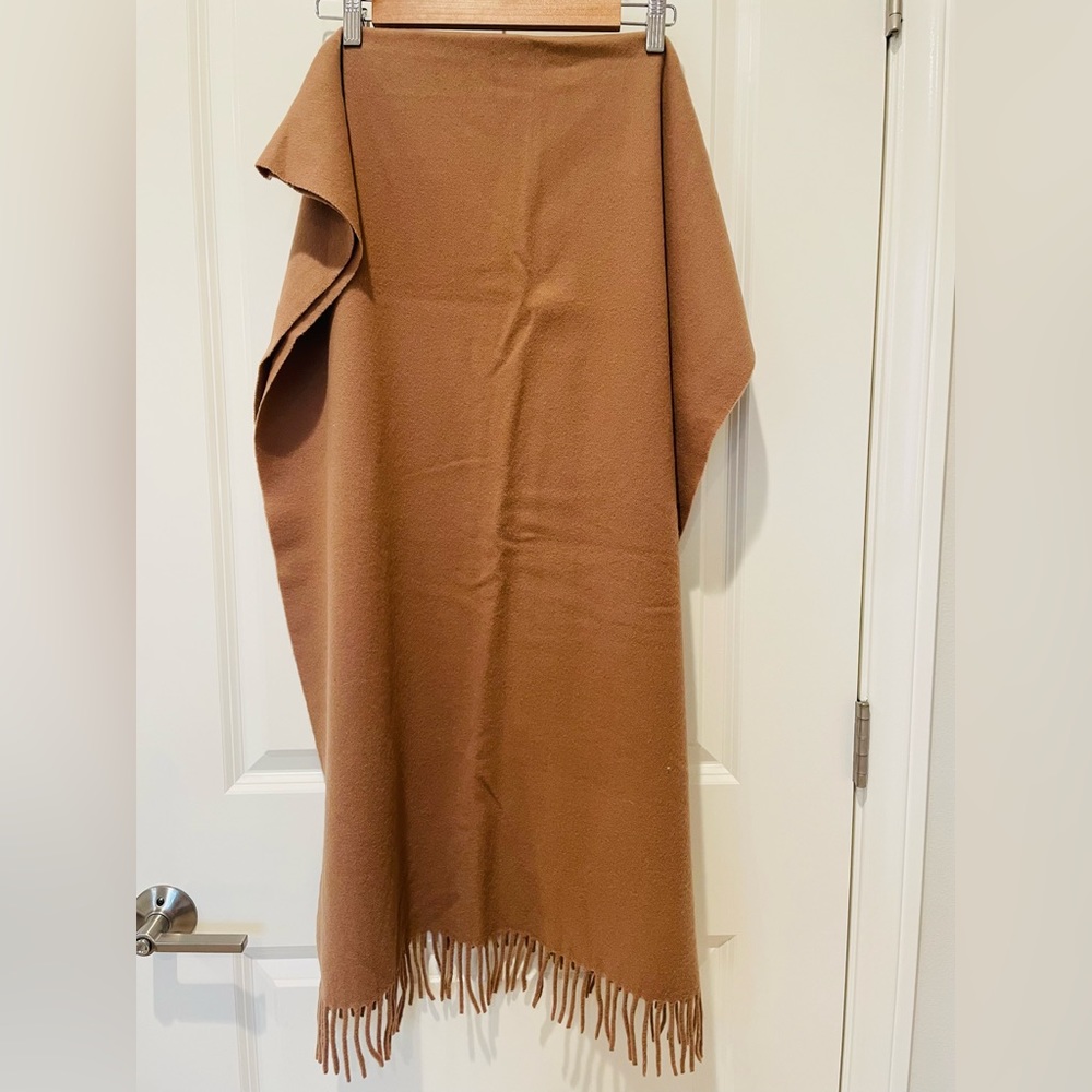 Acne Studio large wool fringe scarf - Picture 3 of 4